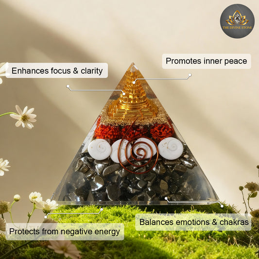 Money Magnet Pyrite Pyramid.